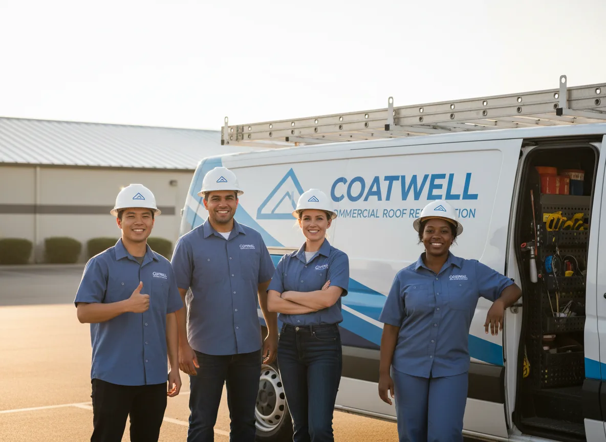 Commercial roof coating company in Groom, TX